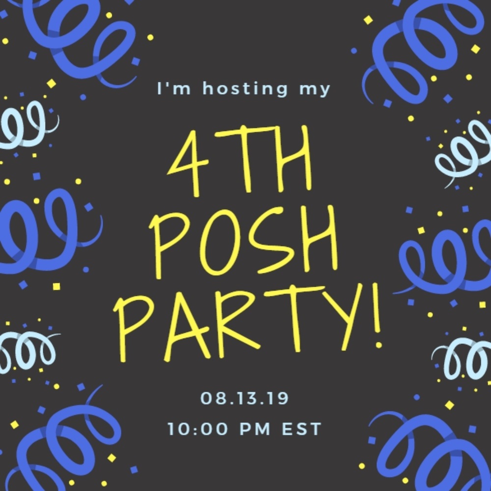 HOSTING MY 4TH POSH PARTY! 🎉